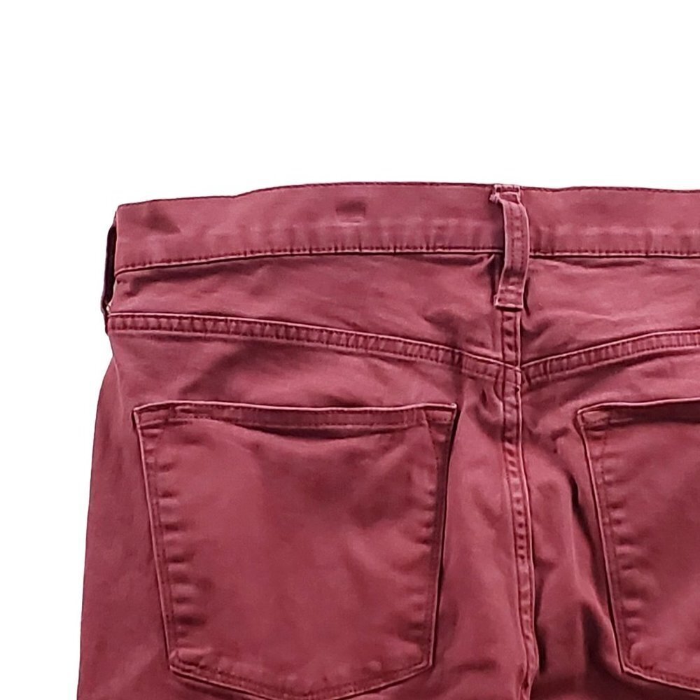 J. Crew mercantile size 31 Skinny Leg Dark Pink Twill Pants - Picture 3 of 10